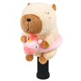 thumbnail image 1 of Funda para Cabeza de Palo de Golf Doble Bread Unicornio Rosa Capibara, 1 of 4