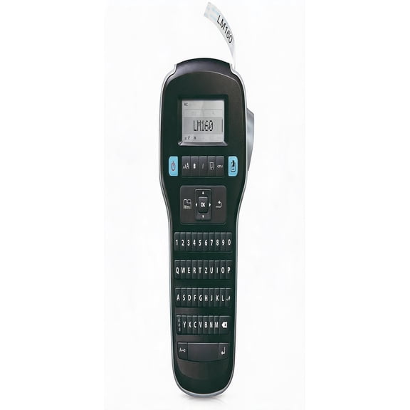 Portable Label Maker with QWERTY Keyboard Large Display and One-Touch Formatting