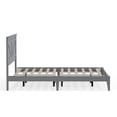 thumbnail image 5 of Farmhouse Solid Wood Platform Bed in King - Ultimate Grey, 5 of 10