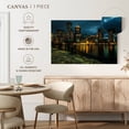 thumbnail image 5 of Elephant Stock Boston Skyline At Night Wall Art - Places Canvas Canvas - 45" x 30", 5 of 8