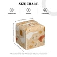 thumbnail image 3 of Picia Autumn and Thanksgiving Pattern Tissue Box Cover,PVC Leather Square Holder,Tissue Box Holder with Magnetic Bottom,Facial Paper Organizer Dispenser-5.2"X5.2"X5.2", 3 of 8