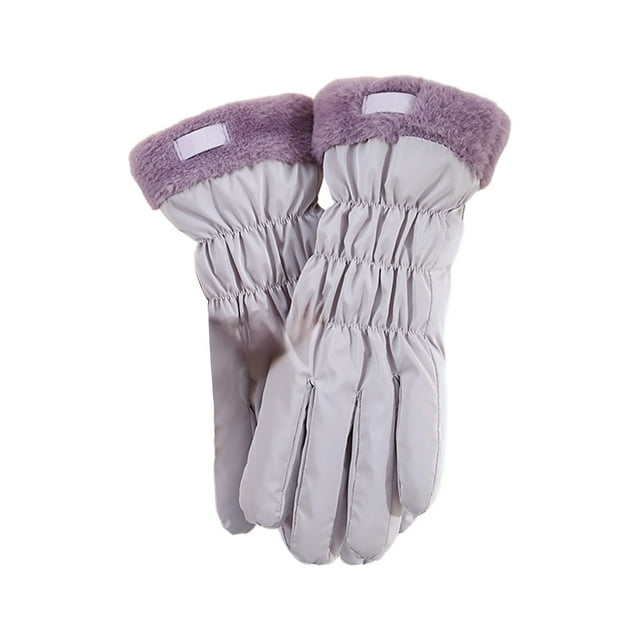 HHBEAUTY Gants d'Hiver Légers pour Hommes et Femmes, Gants de Course Chauds, Doublures de Gants Thermiques à Écran Tactile pour Temps Froid, Conduite, Cyclisme, Randonnée, Imperméables, Antidérapants, Poignets Élastiques, Extensibles, Durables