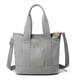 thumbnail image 1 of Bolso Hombro Lona para Mujer Bolso Informal Portátil Sencillo para Ir Compras (gris), 1 of 7