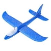 MOOHAM Airplane Toy 2 Pack LED Foam Airplane for Kids Large Throwing Foam Plane 2 Flight Mode Glider Plane Flying Toys with 2 Sticker Styrofoam Airplanes for Boys & Girls Age 3 or Above Best Gift
