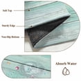 thumbnail image 6 of 5'x8' Area Rugs, Pink Starfish Ocean Indoor Outdoor Area Rug for Living Room Bedroom, Coastal Conch Green Wood Plank Farm Washable Bathroom Rugs Kitchen Floor Carpet Mats Home Decor Aesthetic, 6 of 8