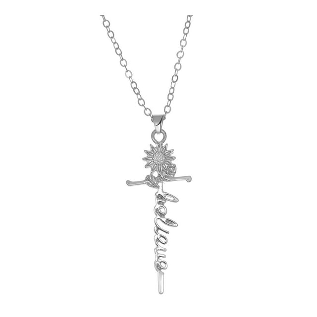 Collier Perle Lettre Ronde Gravure Minimaliste Bijoux pour Dames