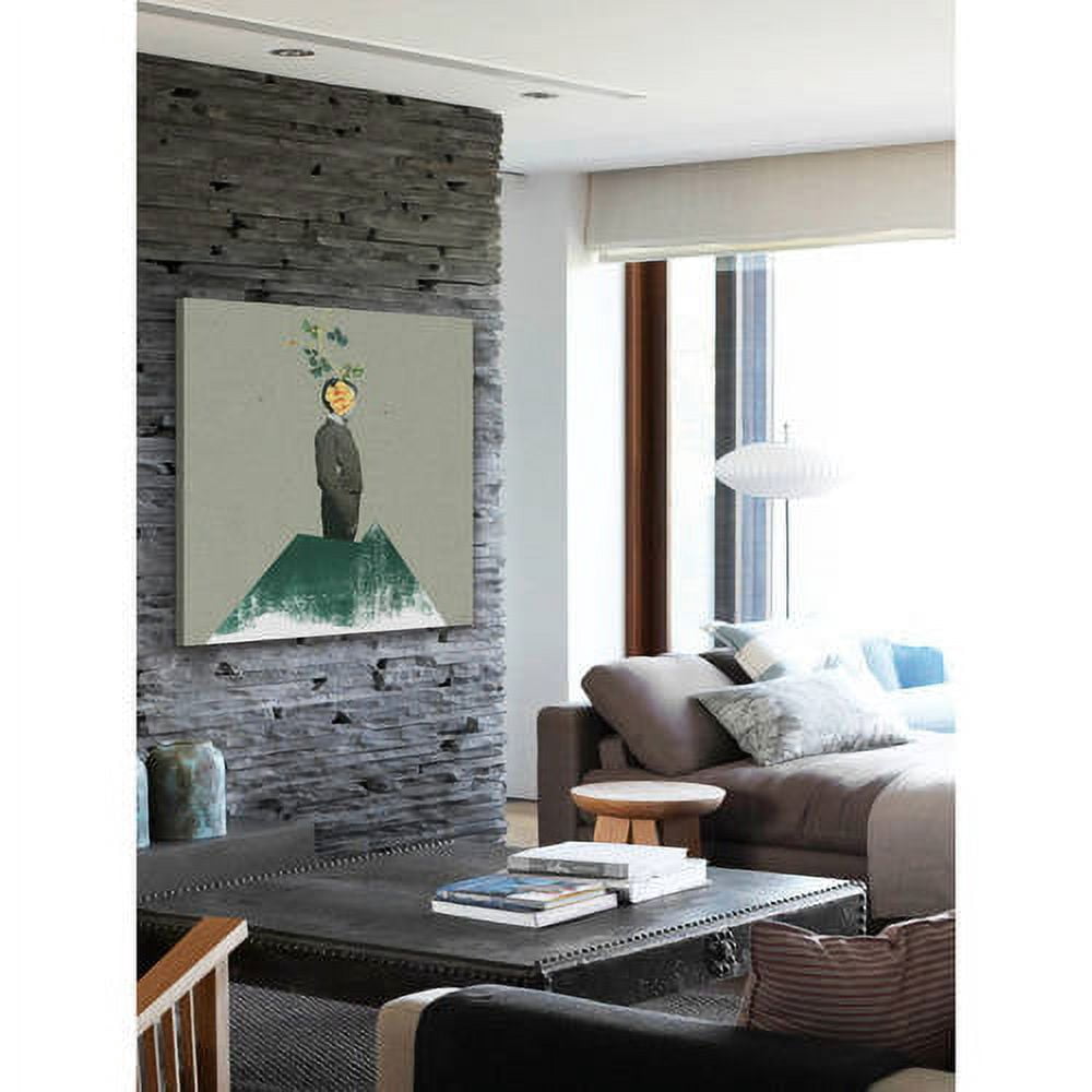 Marmont Hill "No Face" by Bengoa Vazquez Painting Print on Wrapped Canvas