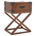 thumbnail image 5 of SAFAVIEH Dunstan Rustic Accent Table With Storage Drawer, Autumn Leaf, 5 of 15