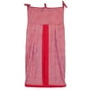 Seed Sprout Basics Gingham Diaper Stacker, Red