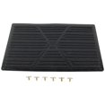thumbnail image 2 of Tekuisi Auto Floor Pad PVC Pedal Plate Anti Skid Foot Heel Scuff Plate Car Floor Mat Non-Slip Carpet Patch Black Heel Foot Mat Auto Part, 2 of 6