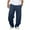 A-Navy, variant on Puliio Mens Panta Casual Oversize Trousers With Pleated Detail Casual Oversize Trousers With Side Pockets Winter Comfortable Relaxed Fit Big And Tall Soft Pants