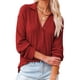 thumbnail image 5 of Knitted Shirt, Pullover Blouse Polyester Casual Skin Friendly For Holiday Party ANGGREK Otros, 5 of 6