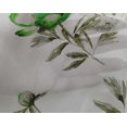 thumbnail image 4 of oneOone Georgette Viscose Green Fabric Flower & Leaves Watercolor Quilting Supplies Print Sewing Fabric By The Yard 42 Inch Wide, 4 of 4