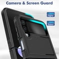 thumbnail image 3 of Supershield Case For Samsung Z Flip 4 Shockproof Armor TPU Bumper Hard Plastic Phone Cover - Pink, 3 of 5
