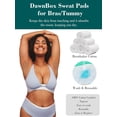 thumbnail image 2 of Bra Sweat Liners/Tummy Liners for Sweat Rash 20Pcs, Absorbent Sweat Pads, Cotton Bra Liners for Sweat Rash Plus Size for Women & Men, Bra Liners to Absorb Sweat Under Breasts (17.7x3 in), 2 of 6