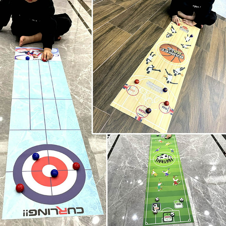 Herrnalise Tabletop Bowling Game for Kids, Adults & Family. Fun Indoor  Sports Game for Everyone. Come with Mat and 6+3+3 Tabletop Bowling . Easy  to