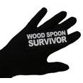 thumbnail image 2 of Wood Spoon Survivor Funny Iron on Patch, 2 of 3