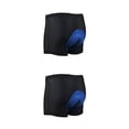 thumbnail image 1 of Yuarrent Pantalones cortos de ciclismo negros Unisex de alta ropa interior cómoda ropa interior de bicicleta a prueba de golpes Type1 NO1, 1 of 6
