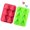 Green,Red, variant on Green 3D Christmas Tree Silicone Mold 6-Cavity, Non-Stick Candy Cake Jelly Baking Tray, Green, One Size, Rubber