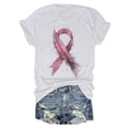 thumbnail image 4 of T-Shirts pour Femmes Été Manches Courtes Hauts Graphiques Mode Décontractée Tees Confortables pour un Usage Quotidien, 4 of 4