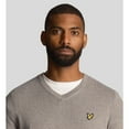 thumbnail image 4 of Lyle & Scott Mens Merino Cotton V Neck Sweater, 4 of 5