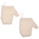 thumbnail image 2 of 2 guantes de baño exfoliantes, prácticos guantes de ducha reutilizables, guantes de baño de limpieza, guantes exfoliantes, versátiles guantes de baño exfoliantes., 2 of 6