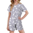 thumbnail image 2 of BRGZLK Girls' Short Sleeved Top Polka Dot Tops Crew Neck Casual Summer Cute Printed and Shorts For 3-14 Years, 2 of 6