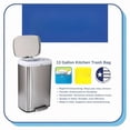 thumbnail image 5 of Tall Kitchen Bags - 13 Gallon, 30 Bags, .8 Mil, Drawstring, Unscented, White Color, Pack of 1, 5 of 5