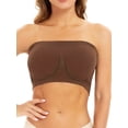 thumbnail image 3 of Soft and Comfy Seamless Strapless Bandeau Bra - Perfect for Everyday Wear and Lingerie, 3 of 7