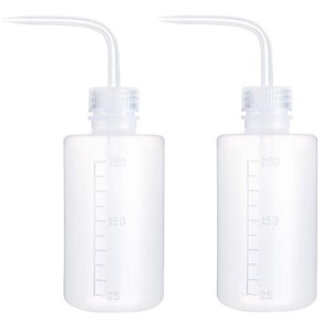 Meitianfacai Watering Can Watering Bottle, 2pcs 200ML Plant Flower Succulent Bottle Plastic Bend Mouth Watering Cans