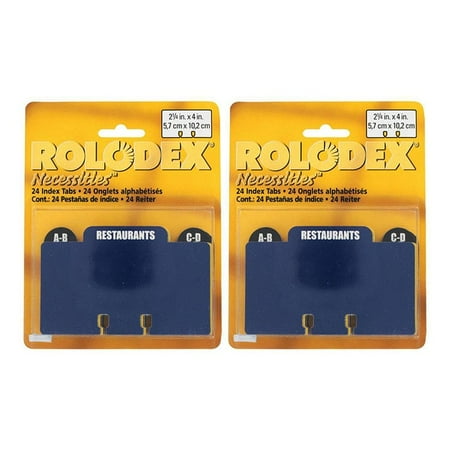 - Rolodex Necessities Special Category Index Tabs (Pack of 48)