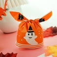thumbnail image 6 of Happy date 48Pcs/Bag Halloween Treat Candy Bags, Halloween Rabbit Ear Packaging Bag Gift Goody Snack Sweet Bags with Twist Ties for Halloween Party Supply, 6 of 8
