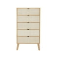 thumbnail image 5 of Powell Beelner 5-Drawer Chest, Natural Cane, 5 of 13