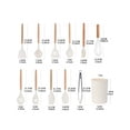 thumbnail image 2 of 12-Piece Silicone Kitchenware Set: Non-Stick Cookware Utensils with Wooden Handles - Spatulas, Shovels, Egg Beaters, and More Green Set, 2 of 5