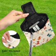 thumbnail image 4 of Haosy Cartoon Colorful Dogs Golf Mallet Putter Cover Strong Magnetic Leather Golf Club Headcover Closure, 4 of 7