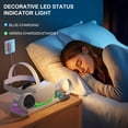 thumbnail image 6 of RGB Charging Dock for Oculus Quest 2, Magnetic Charging Station for Meta Quest 2 VR Headset & Controllers, with 2 Rechargeable 2100mAh Batteries, USB-C Charger and Cable, Supports LED Indicator, 6 of 7