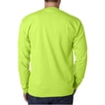 thumbnail image 4 of 8100 Bayside USA Pocket Long Sleeve T, 4 of 4