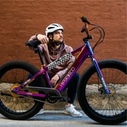 Hyper Bicycles 26 Jet Fuel Electric BMX Fat Tire E-Bike with Pedal-Assist, 250W Motor, Adult, Jet Fuel
