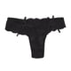 thumbnail image 4 of Gibobby Panty sexy Ajuste Ropa interior sexy para mujer Tallas grandes Bragas de encaje de ganchillo sexy para mujer con cordones(Negro，Talla única), 4 of 5