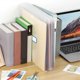 thumbnail image 4 of 15PCS 12.6x12 Inch Scrapbook Paper Storage Organizer Self-Stick Plastic Paper Storage Clear Craft Organizers, 4 of 5