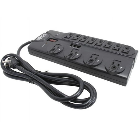 Tripp Lite Surge Protector 12 Outlet 120V RJ11 8' Cord 2160 Joule