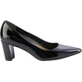 thumbnail image 2 of Walking Cradles Samantha Women's Pump 9 B(M) US Black-Patent, 2 of 6