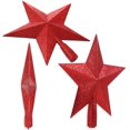thumbnail image 2 of Bienvenido 3 Piezas de Adorno de Árbol de Navidad con Purpurina de 10 Pulgadas Copa de Estrella de Plástico para Decoración de Árbol de Navidad, 2 of 7