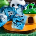thumbnail image 3 of Cusdie 7-Die DND Dice, Polyhedral Dice Set Filled with Animal, for Role Playing Game Dungeons and Dragons D&D Dice MTG Pathfinder, 3 of 5