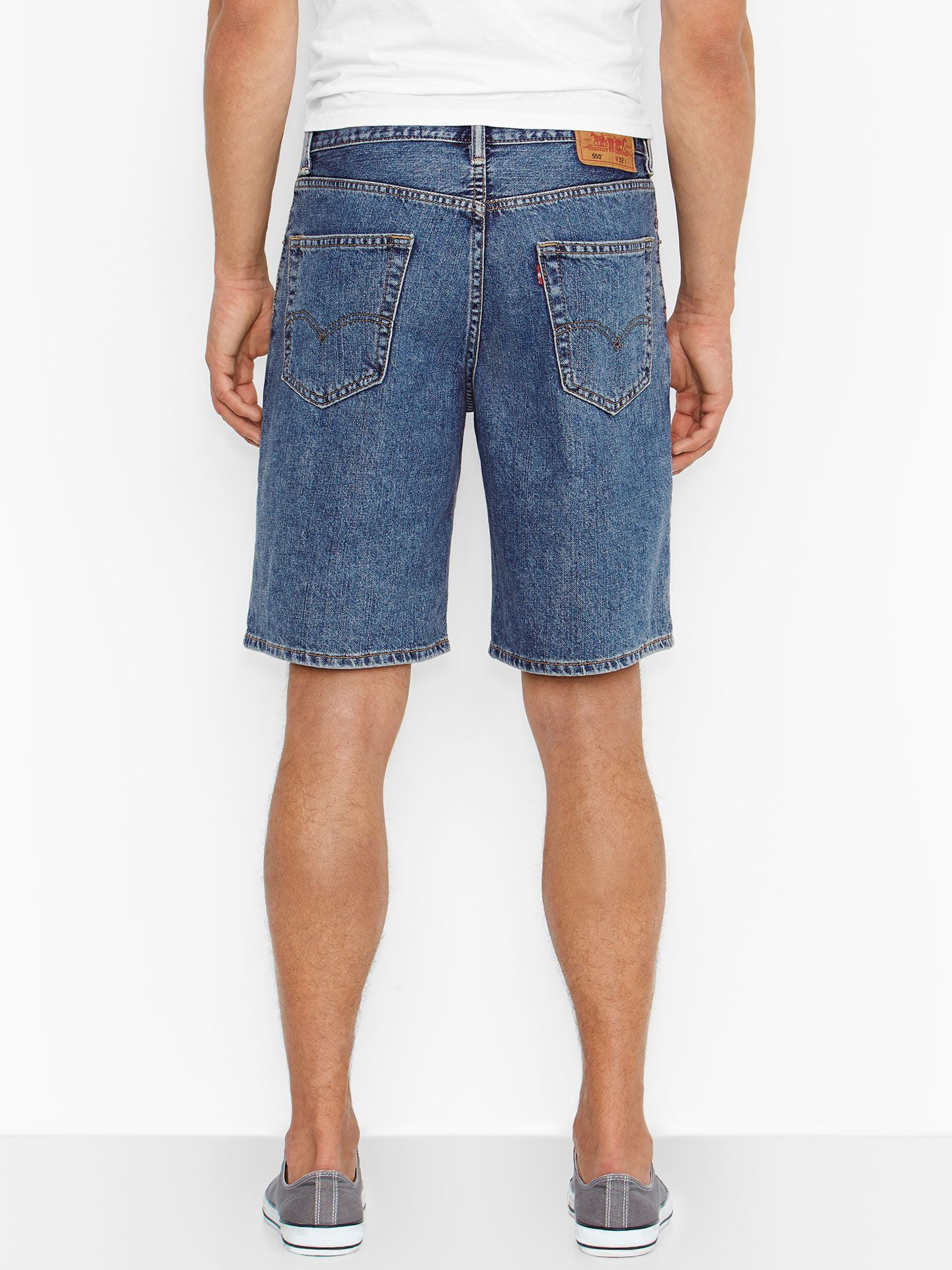 Levi's 550 Relaxed Fit Shorts ショーツ デニム Levi's 550 Relaxed Fit Denim Shorts Medium Stonewash - Walmart.com