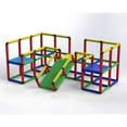 thumbnail image 4 of Funphix Jumbo Construction Kid Toy Set Jungle Gym Play Structure, 467 Piece, 4 of 7