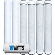 Watts Premier 500024 5-Stage Reverse Osmosis Annual Replacement Filters, 7pk