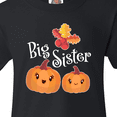thumbnail image 4 of Inktastic Big Sister Pumpkins with Fall Leaves Youth T-Shirt, 4 of 5