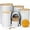 White, variant on Kitchen Storage Containers for Countertop Set of 6,Food Containers with Airtight Lids,Flour and Sugar Storage Containers,White Canister Set for Coffee and Tea,Farmhouse Kitchen Decor