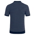 thumbnail image 3 of COOFANDY Men's Knit Polo Shirt Short Sleeve Knit Sweater Shirt Casual Ribbed Collared Tees, 3 of 6